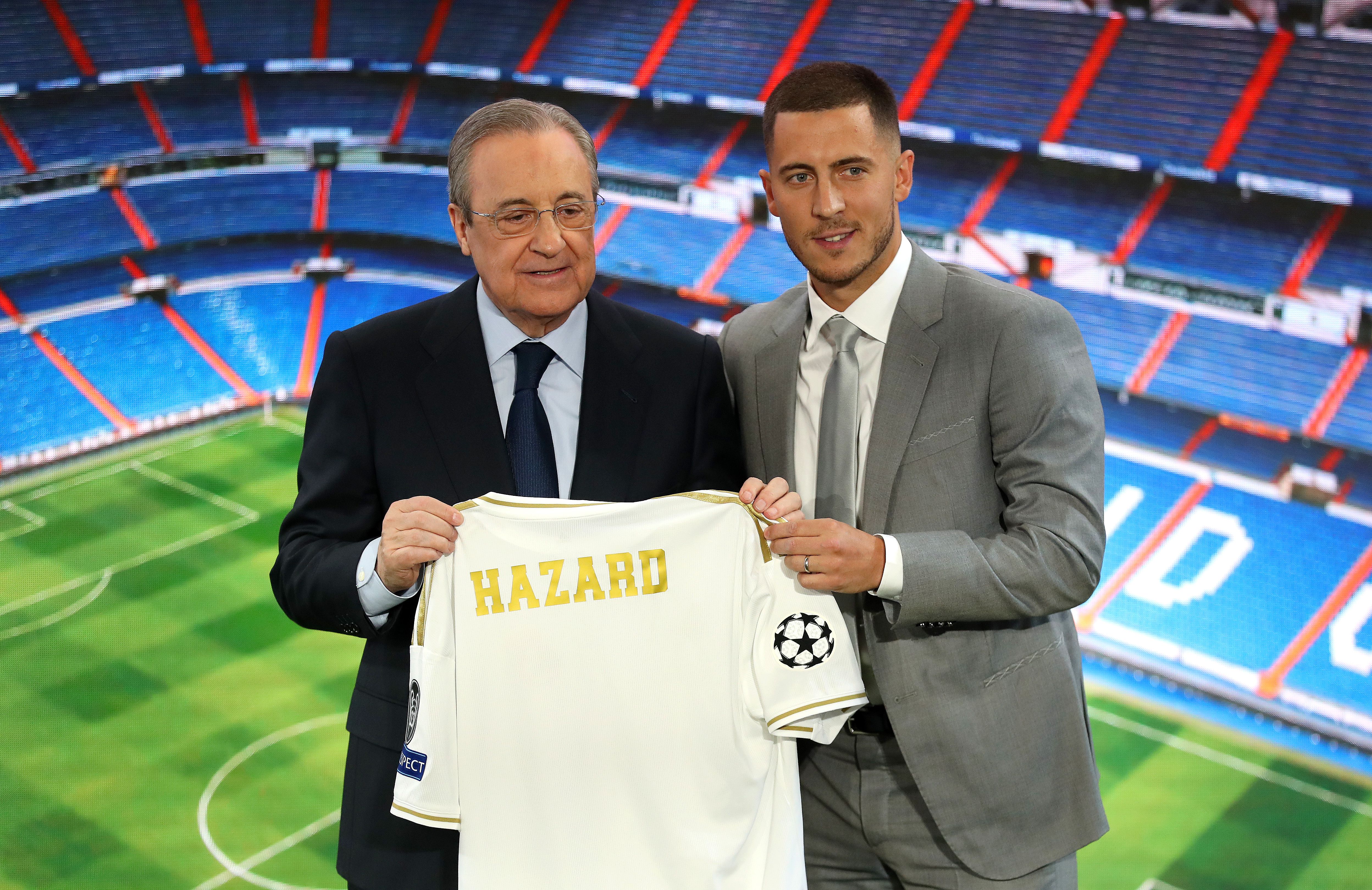Florentino Pérez Eden Hazard Real Madrid