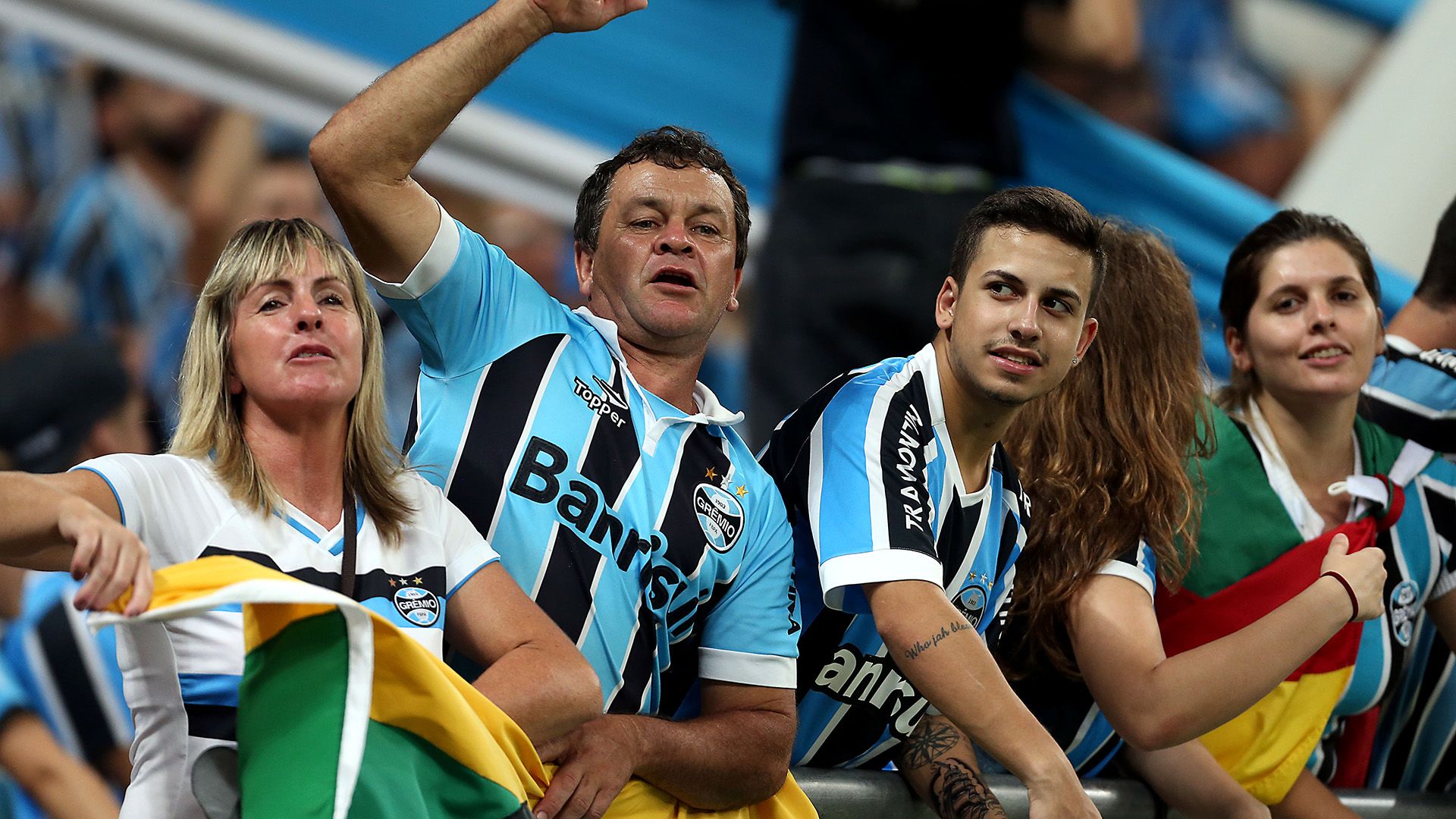 Torcida Grêmio Copa Libertadores 19042016