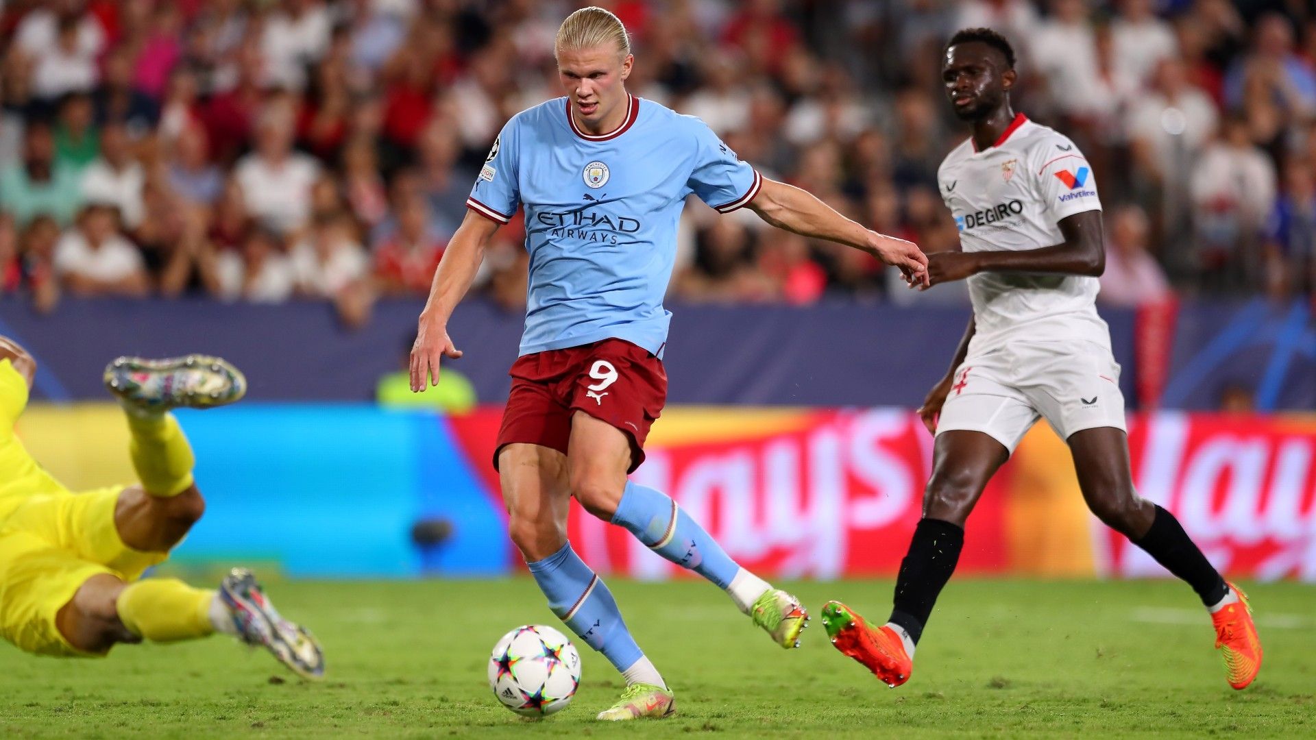 Haaland Sevilla Manchester City