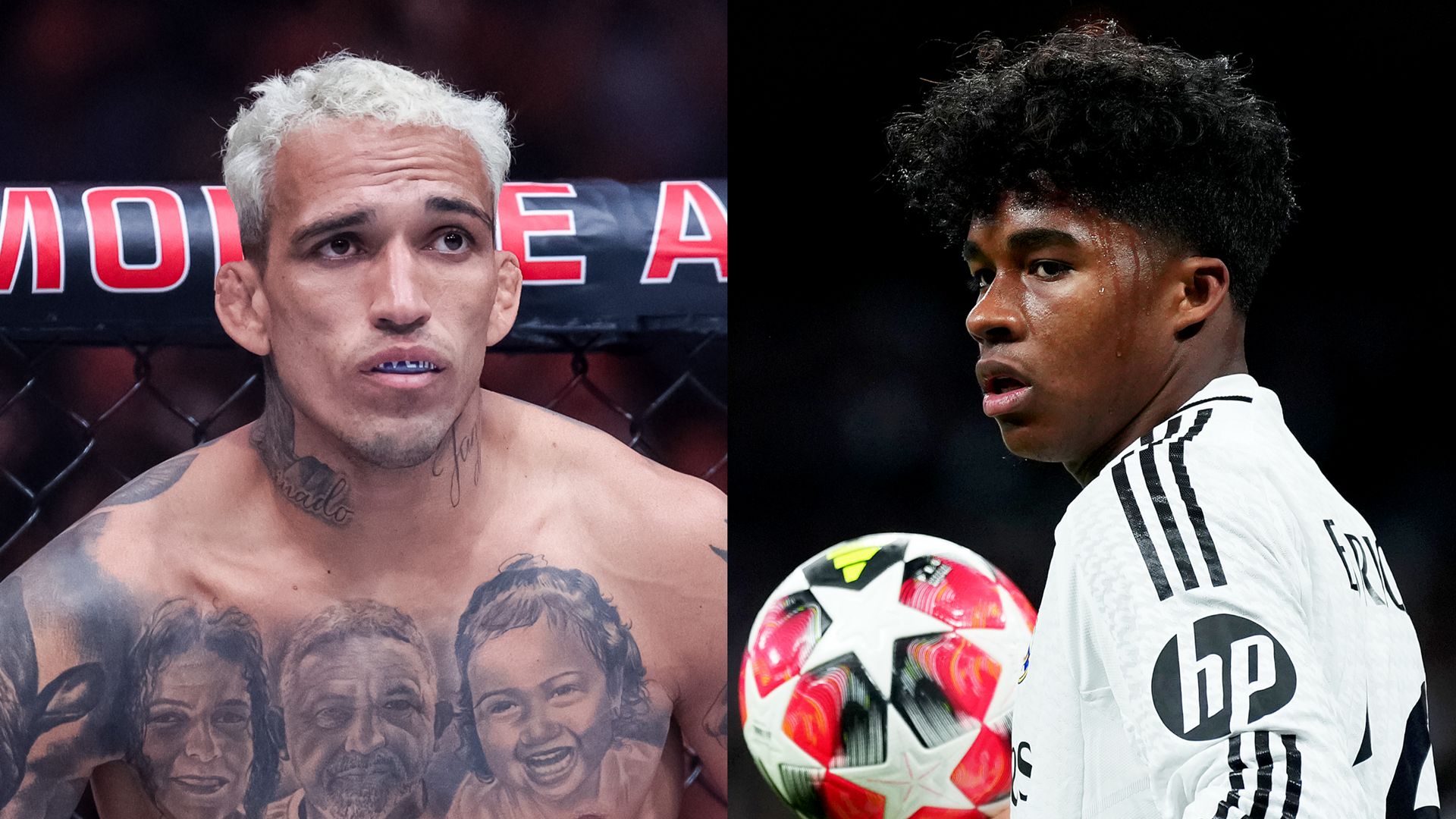 GFX Charles Oliveira Endrick