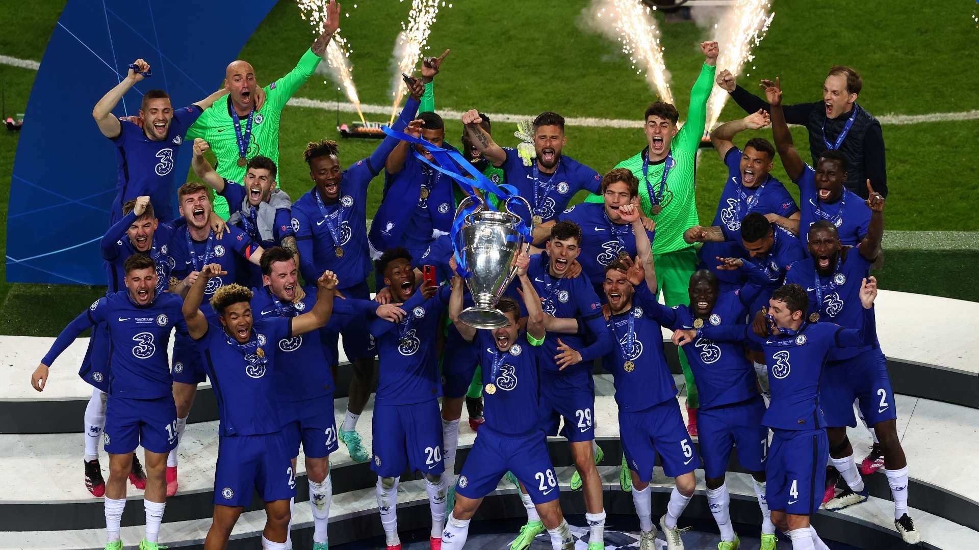 Chelsea Champions League Trophy