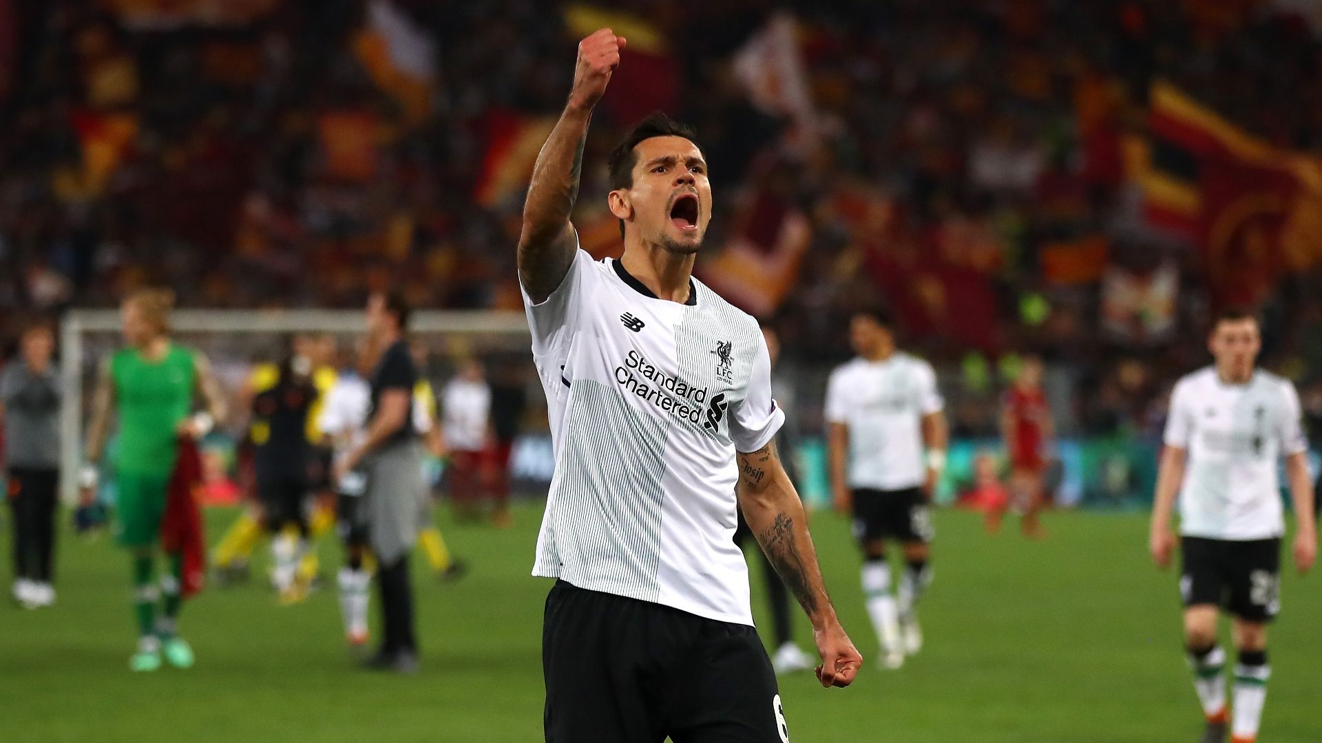 Dejan Lovren Liverpool Roma