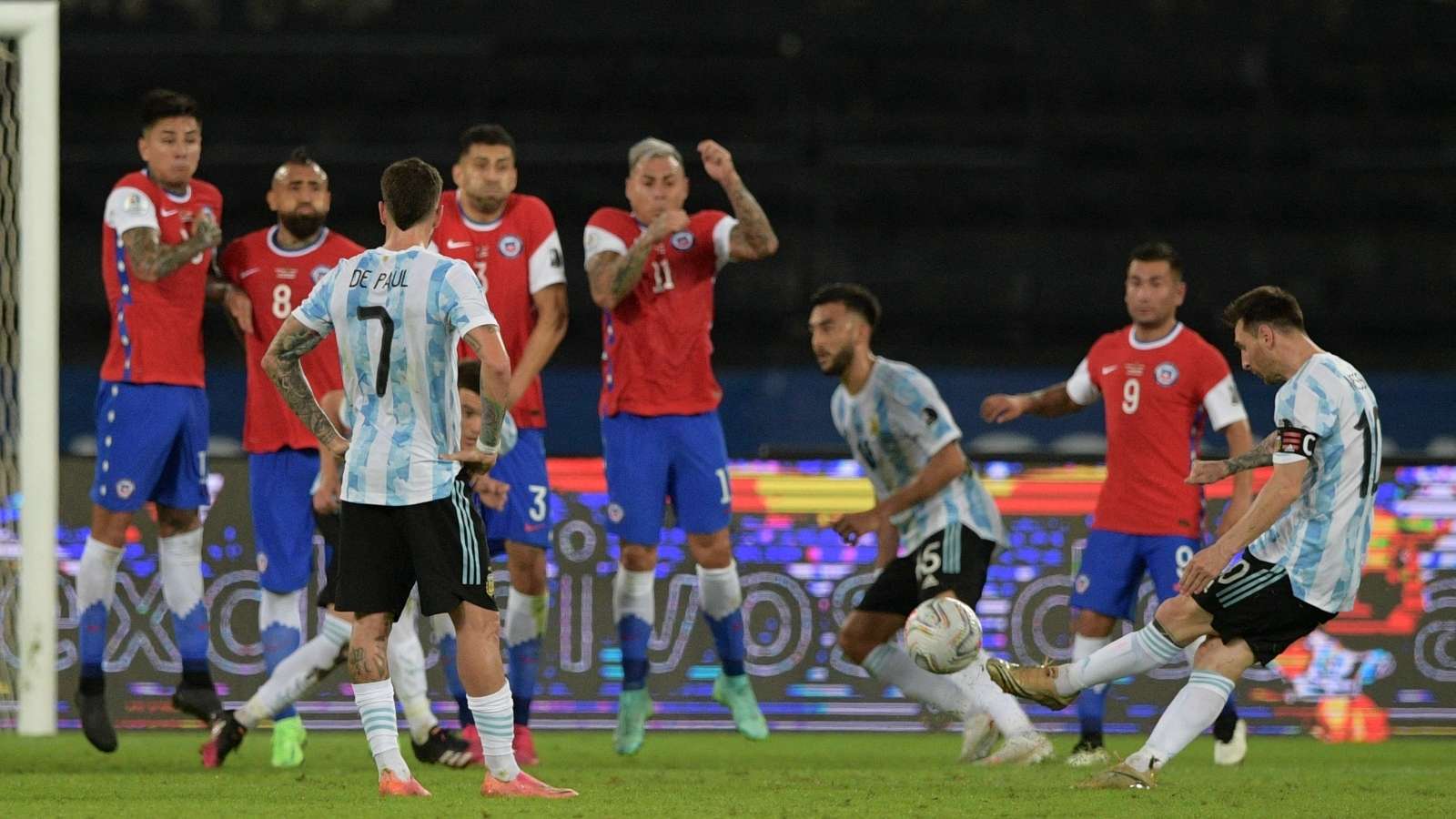 Messi Argentina Chile Copa America