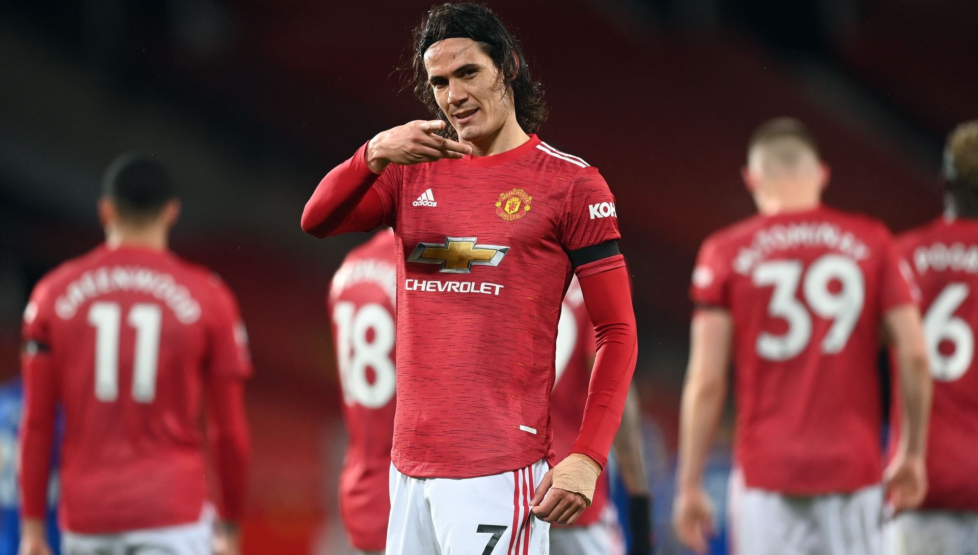 Edinson Cavani Manchester United 2020-21