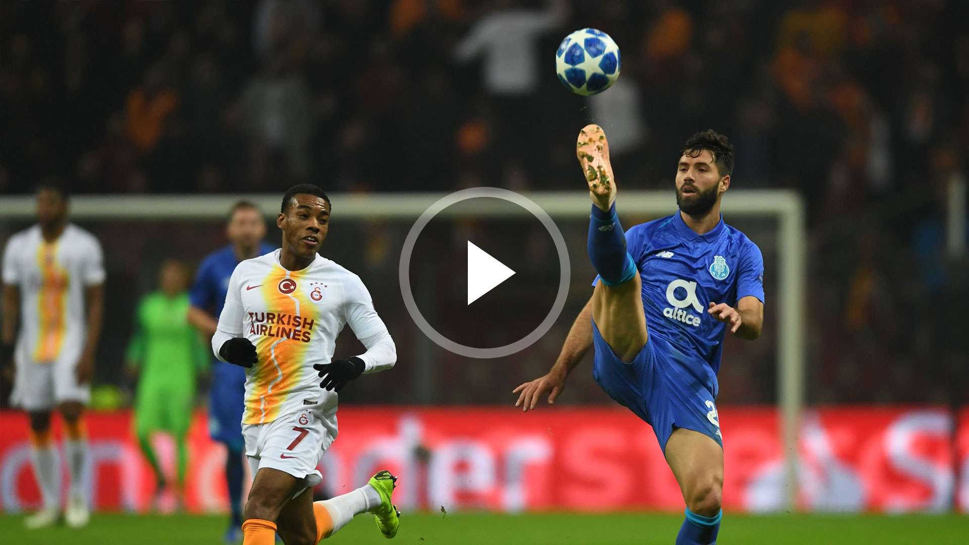 GFX Playbutton Galatasaray Porto Champions League 11122018