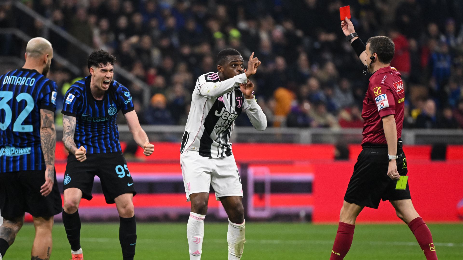Kalulu espulso Inter Juventus