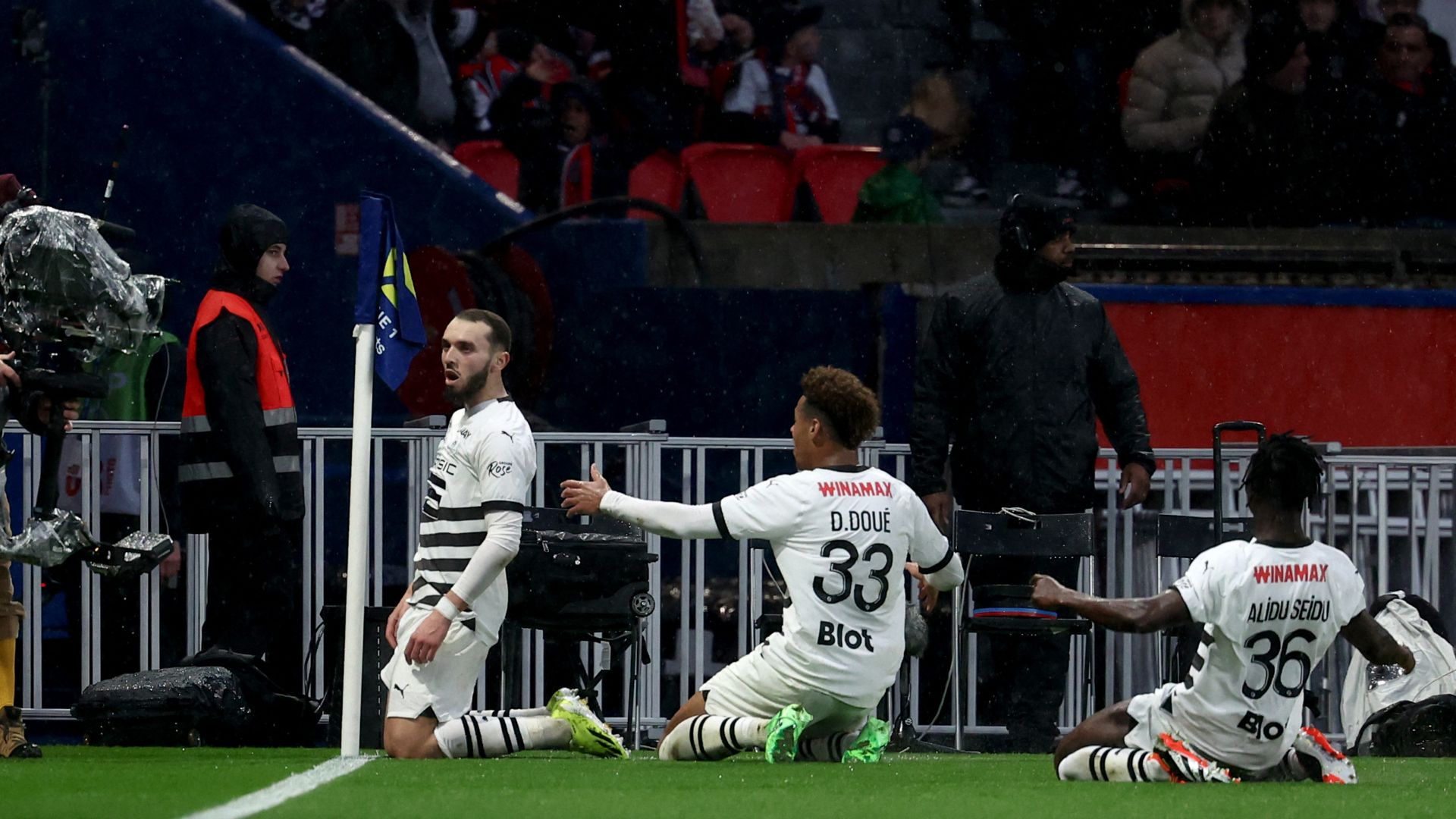 Amine Gouiri PSG Rennes Ligue 1 25022024