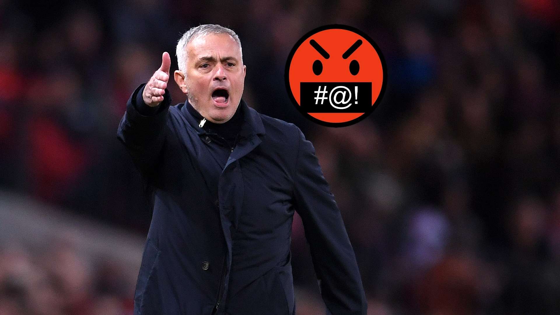 Mourinho swearing emoji