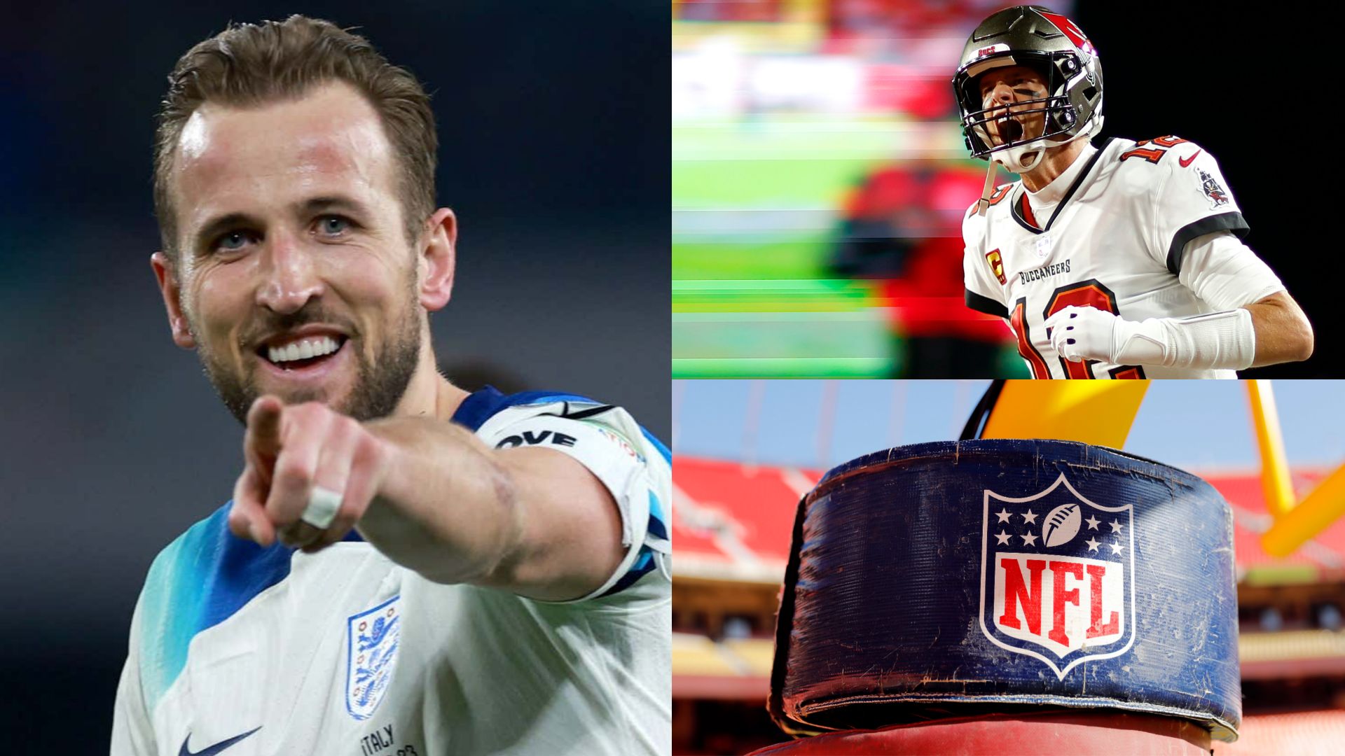 Harry Kane Tom Brady NFL