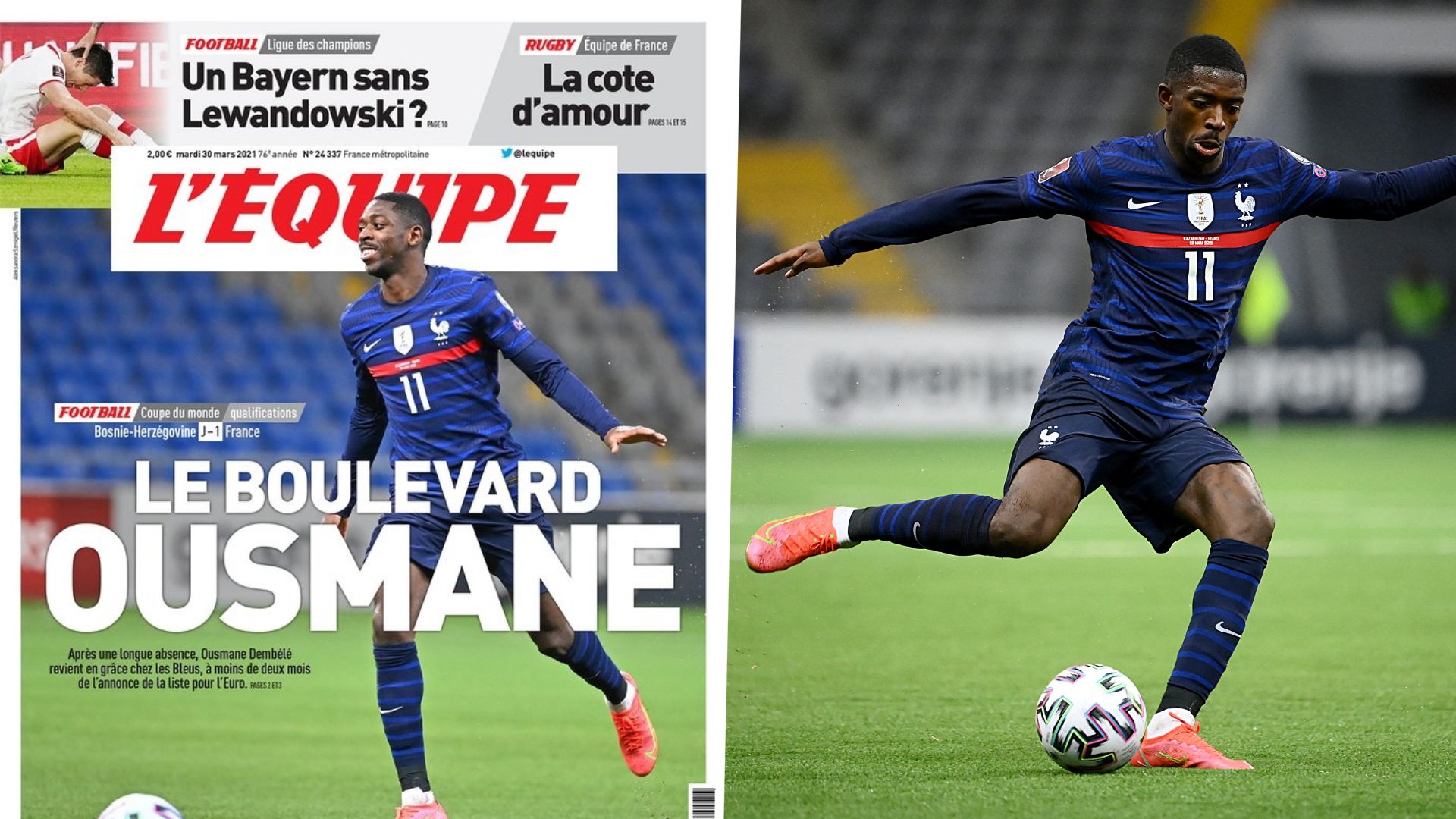 LEQUIPE March 30th EMBED ONLY