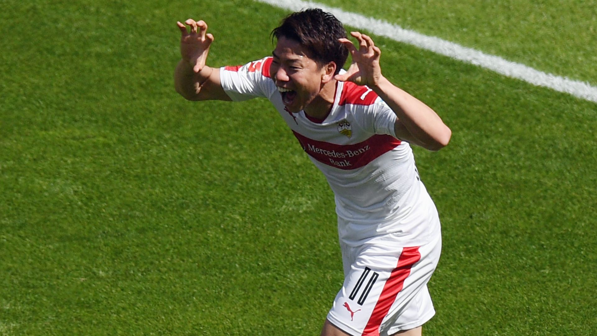 Takuma Asano Stuttgart 09042017
