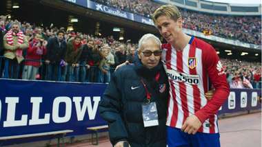 Fernando Torres Manuel Briñas Atlético de Madrid