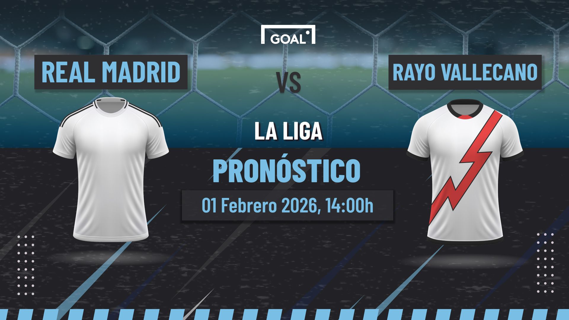 Real Madrid vs Rayo Vallecano Pronóstico y Apuestas LaLiga | 01/02/26