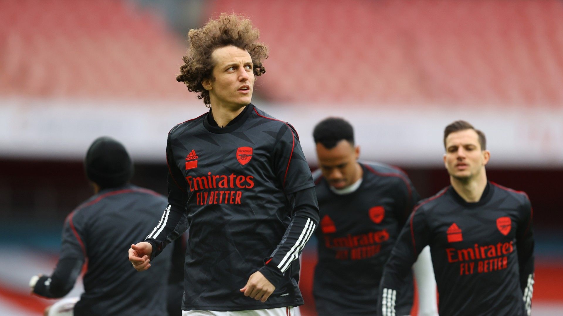 David Luiz Arsenal vs Tottenham Premier League 2020-21