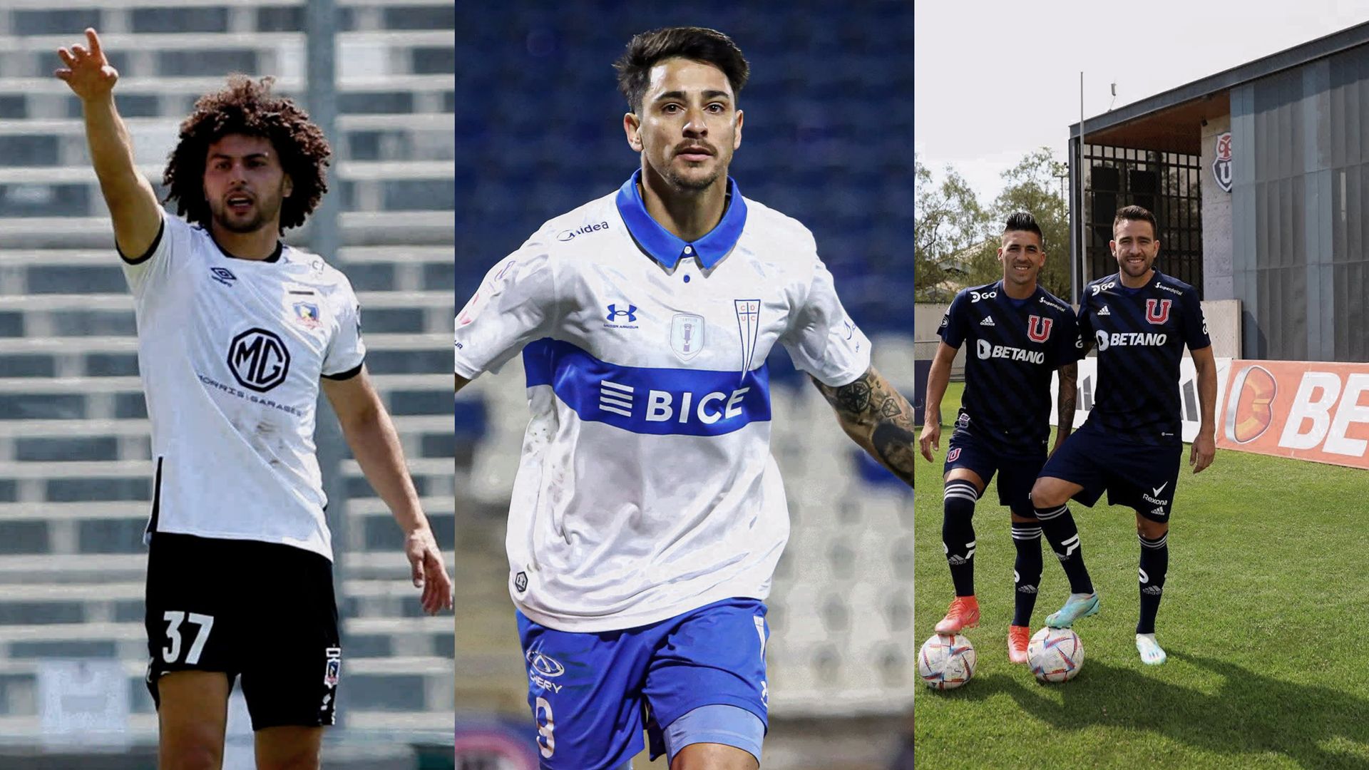 Colo Colo, Universidad Católica y Universidad de Chile