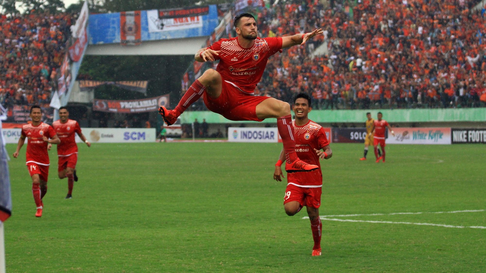 Selebrasi Marko Simic Persija Jakarta