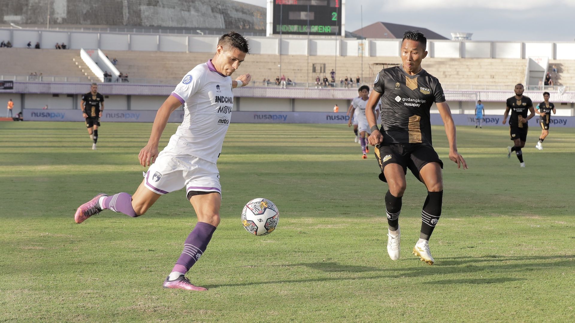Ramiro Fergonzi, Miftah Sani - Dewa United vs Persita
