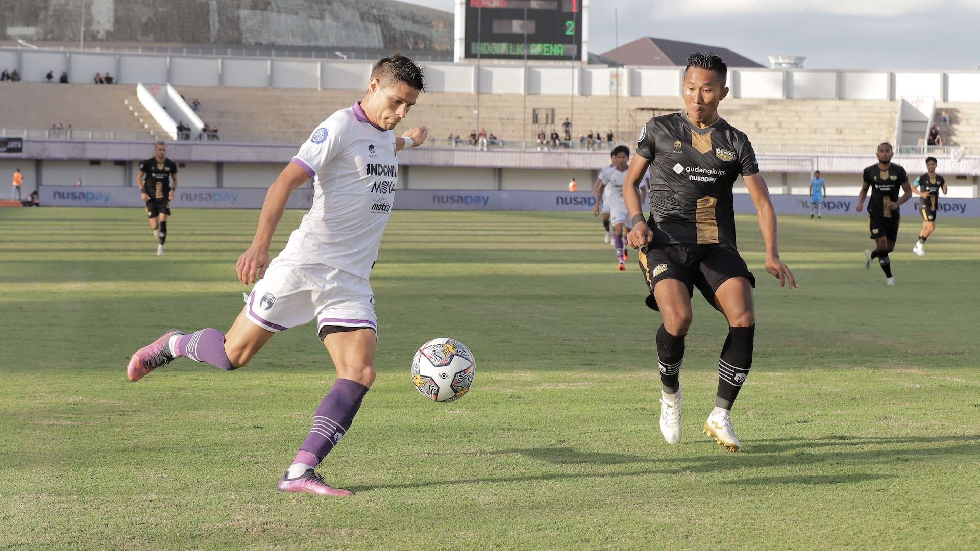 Ramiro Fergonzi, Miftah Sani - Dewa United vs Persita