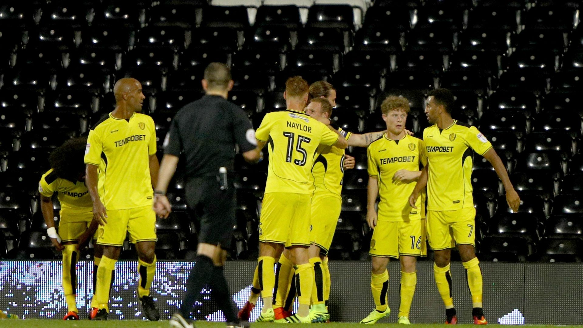 Jackson Irvine Fulham v Burton Albion Championship 13092016