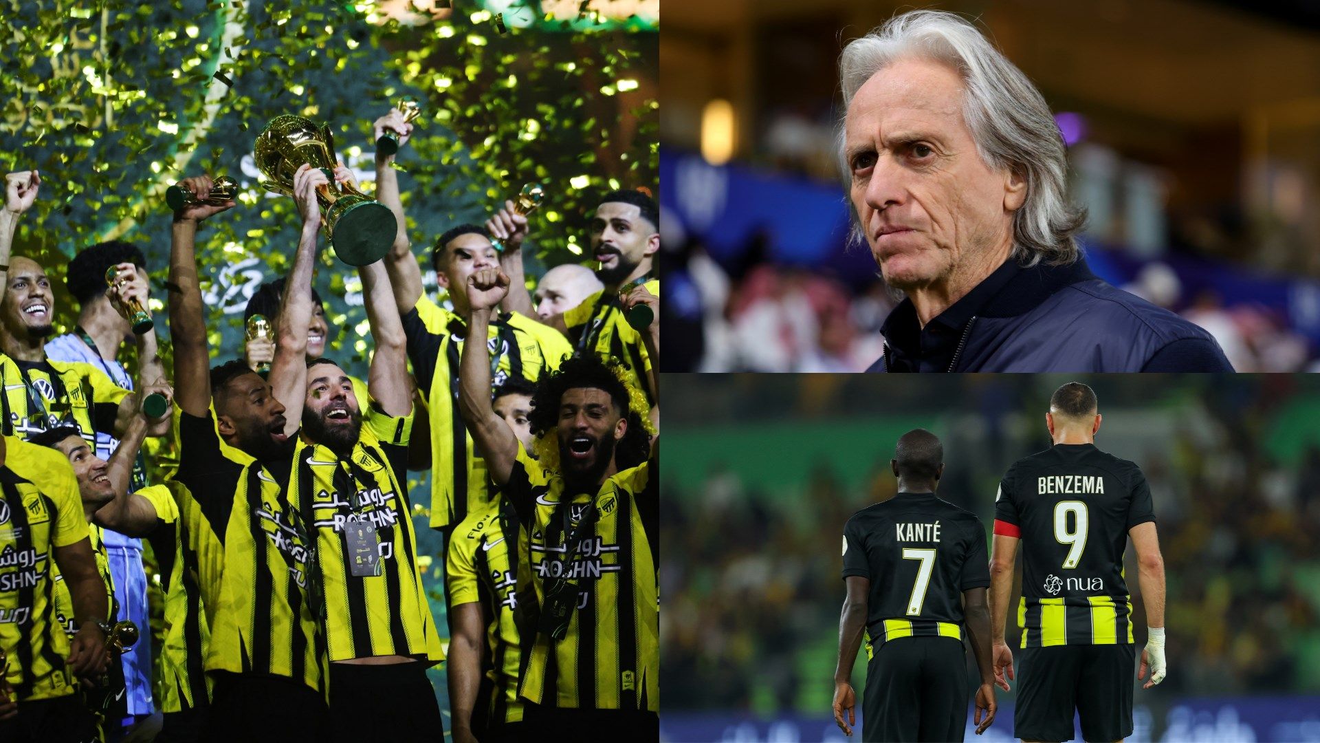 Al Ittihad Karim Benzema N'Golo Kante Jorge Jesus