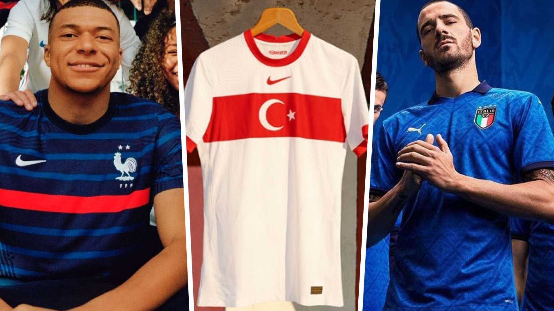 Euro 2020 kits