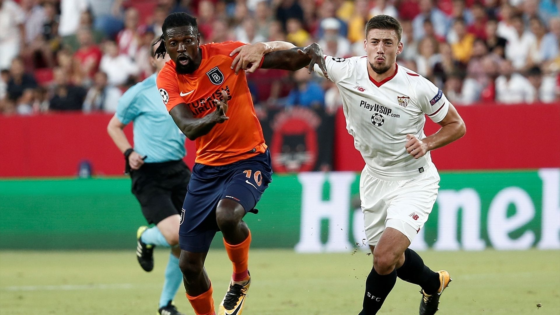 Sevilla Basaksehir Emmanuel Adebayor Escudero 8222017
