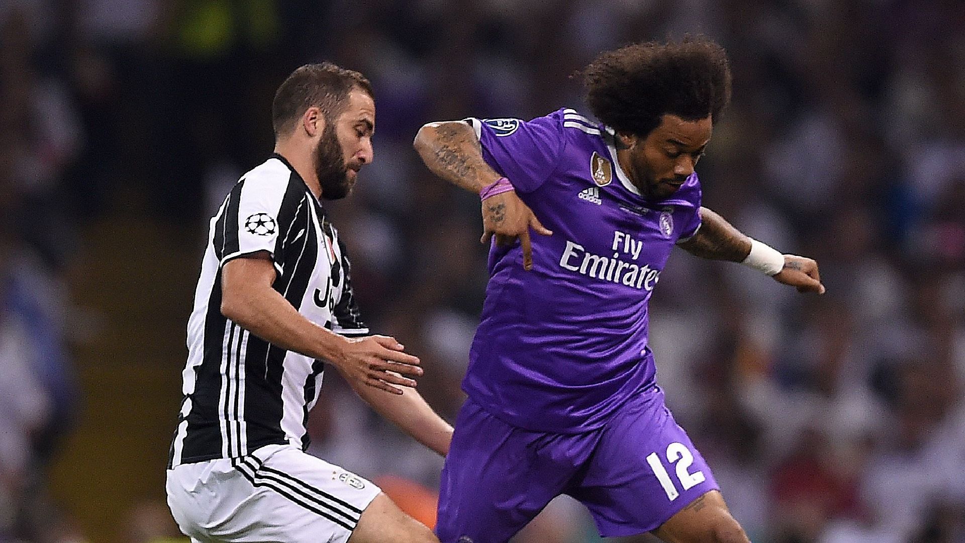 Marcelo Gonzalo Higuain Juventus Real Madrid UCL 03062017