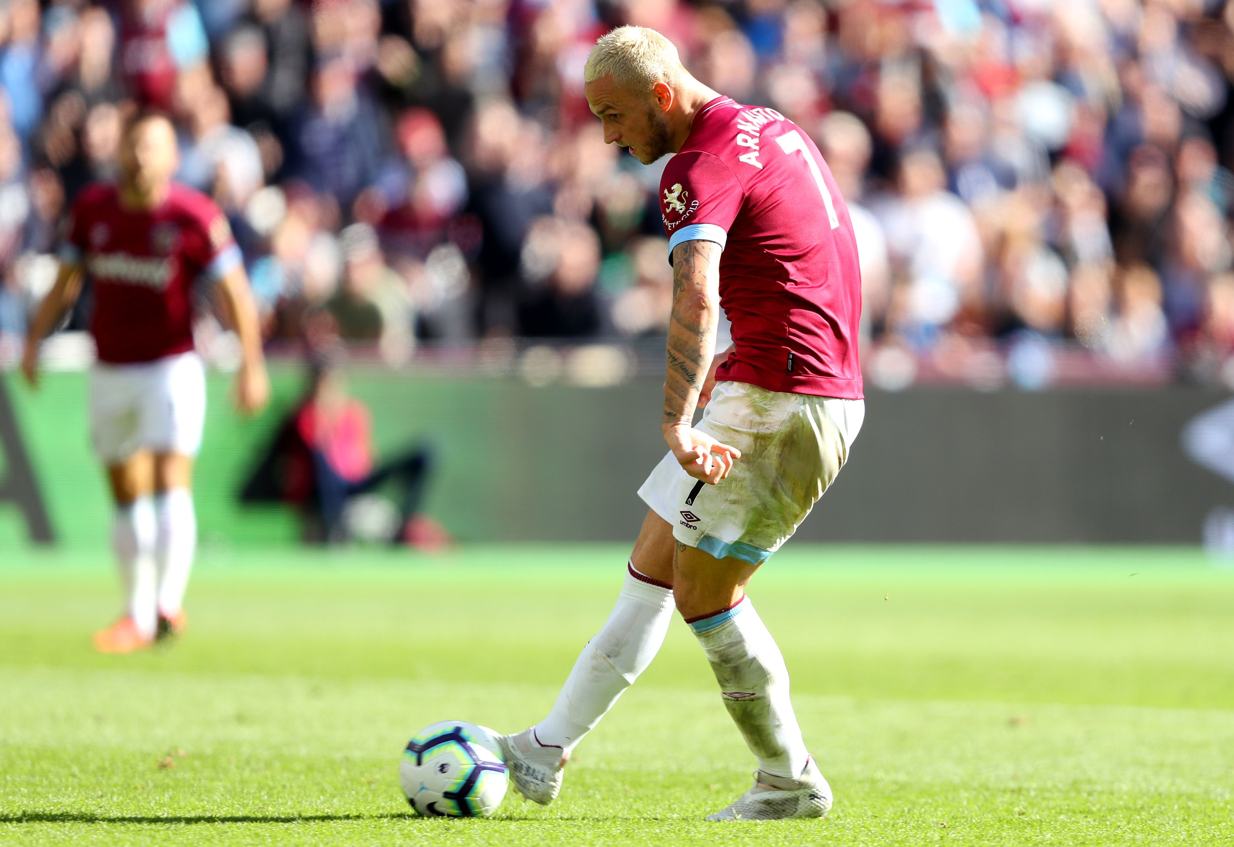 Marko Arnautovic West Ham United Manchester United Premier League 29092018