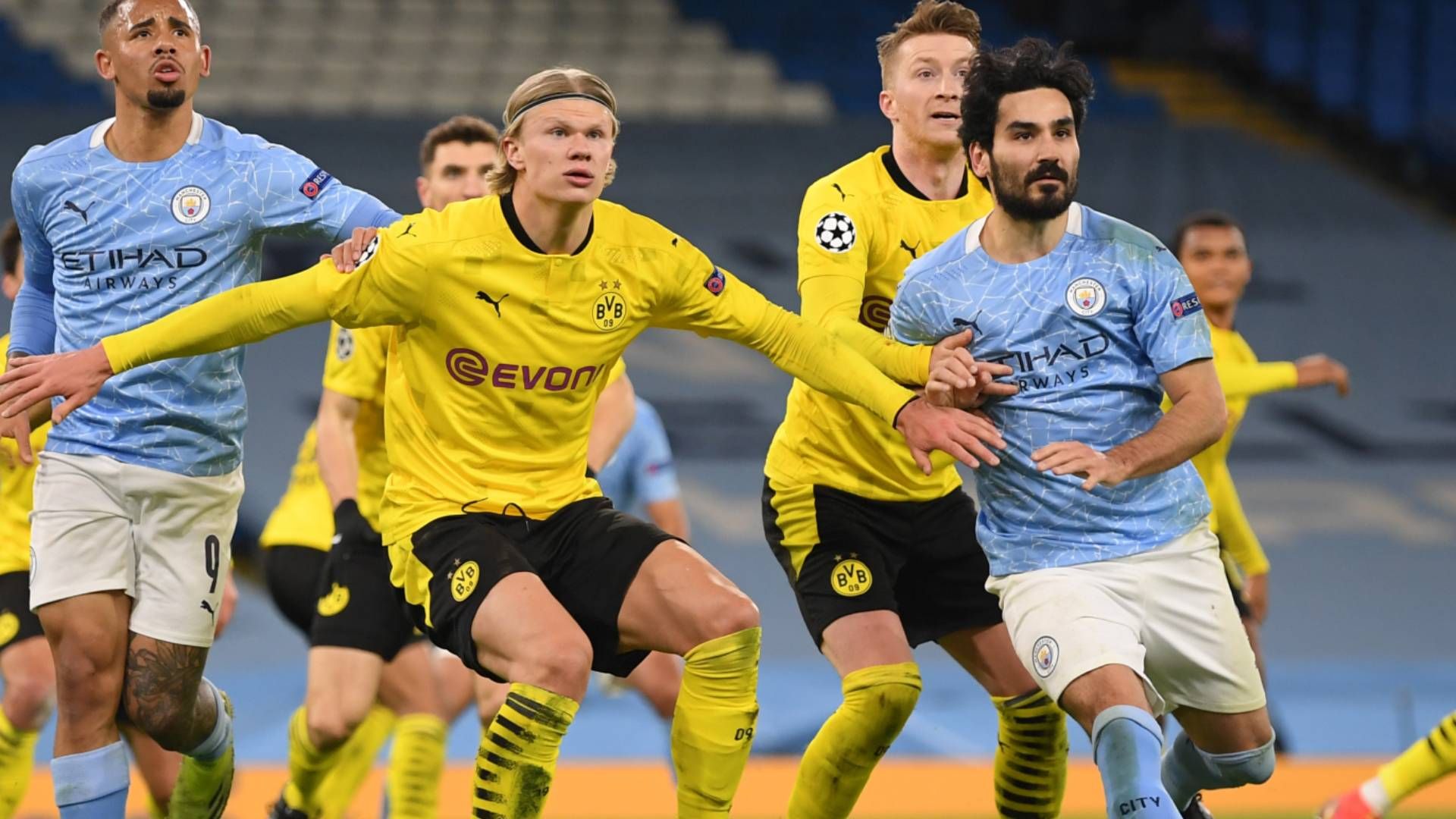 Erling Haaland Ilkay Gündogan Borussia Dortmund Manchester City
