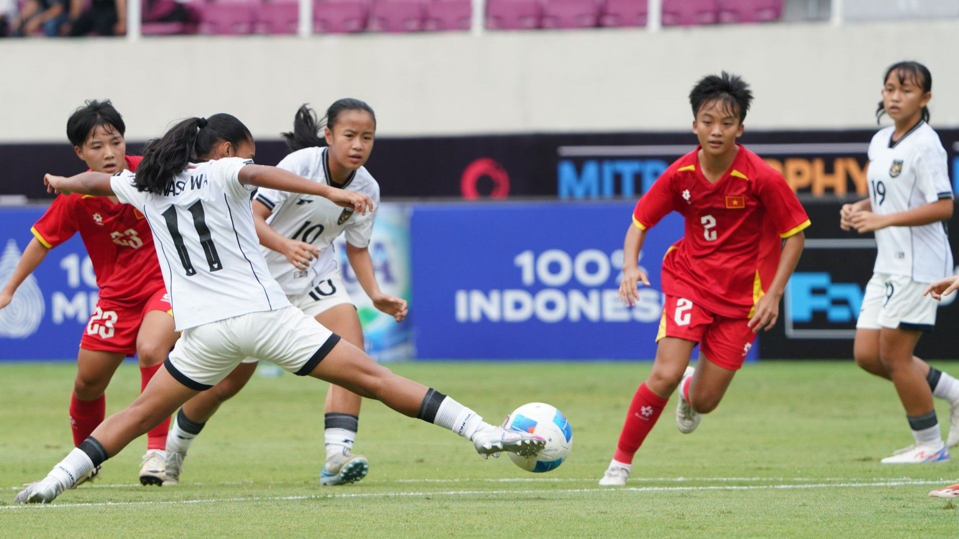 Tiimnas Wanita Indonesia U-16 vs Vietnam U-16 29082025 
