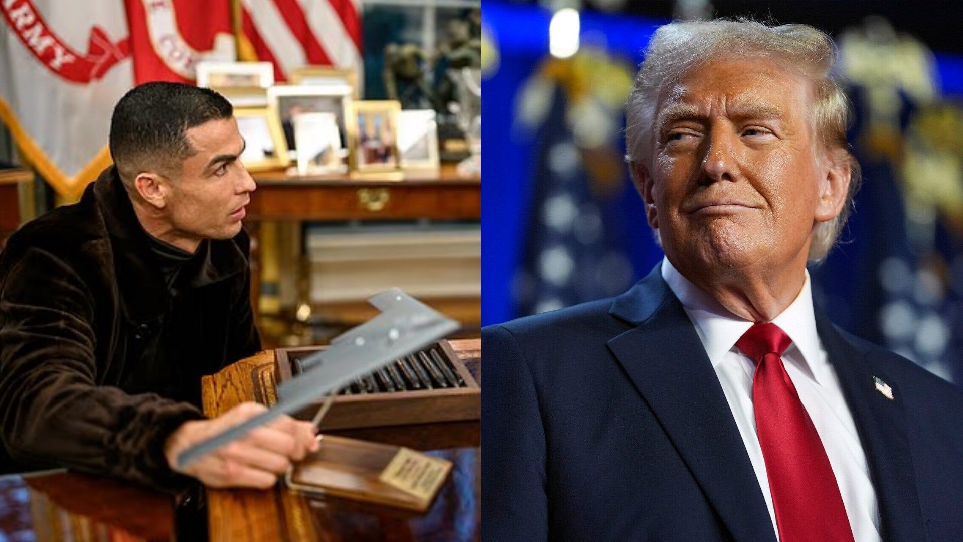 Cristiano Ronaldo Donald Trump