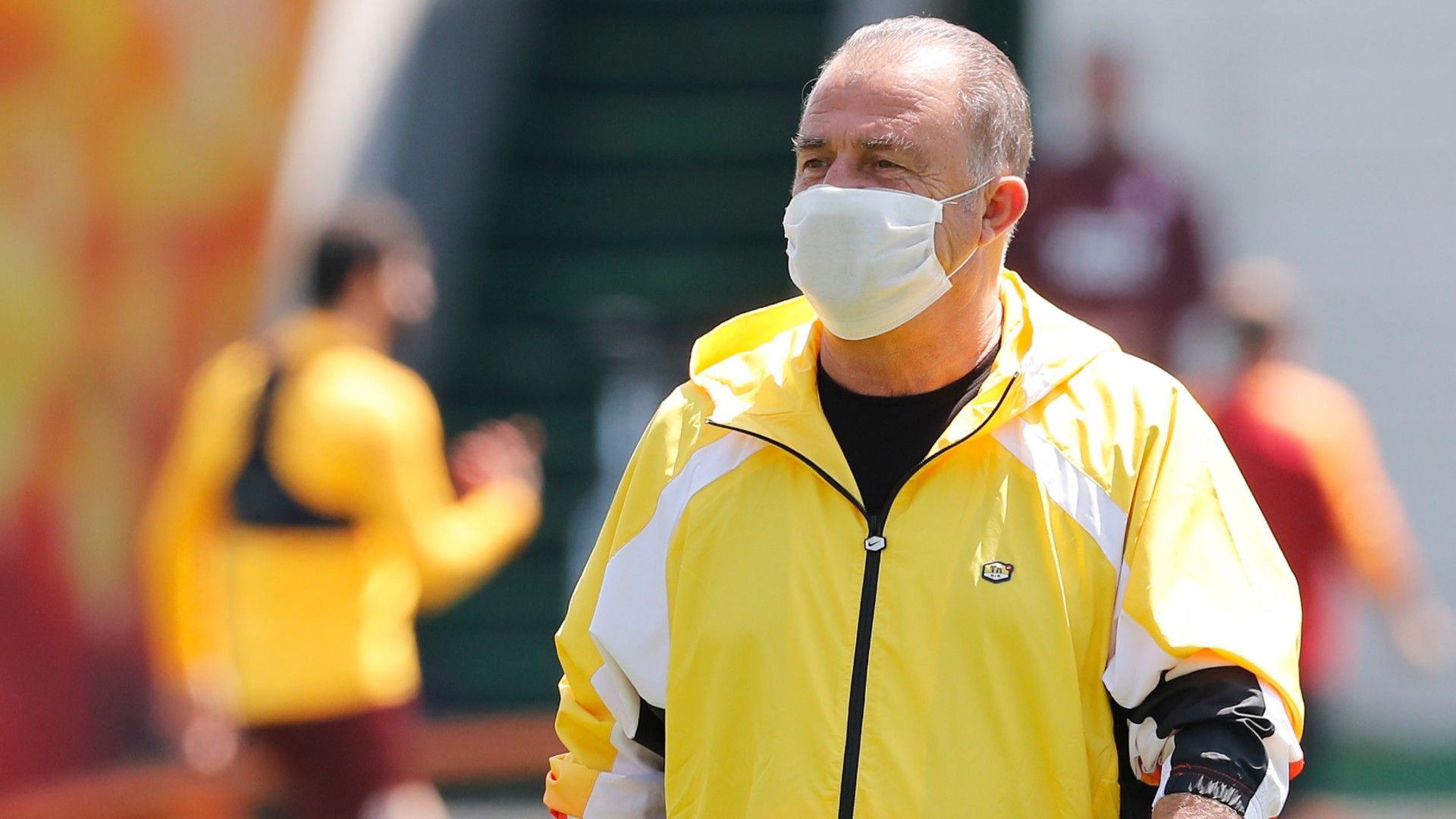 Fatih Terim Galatasaray Antrenman Maske 05112020