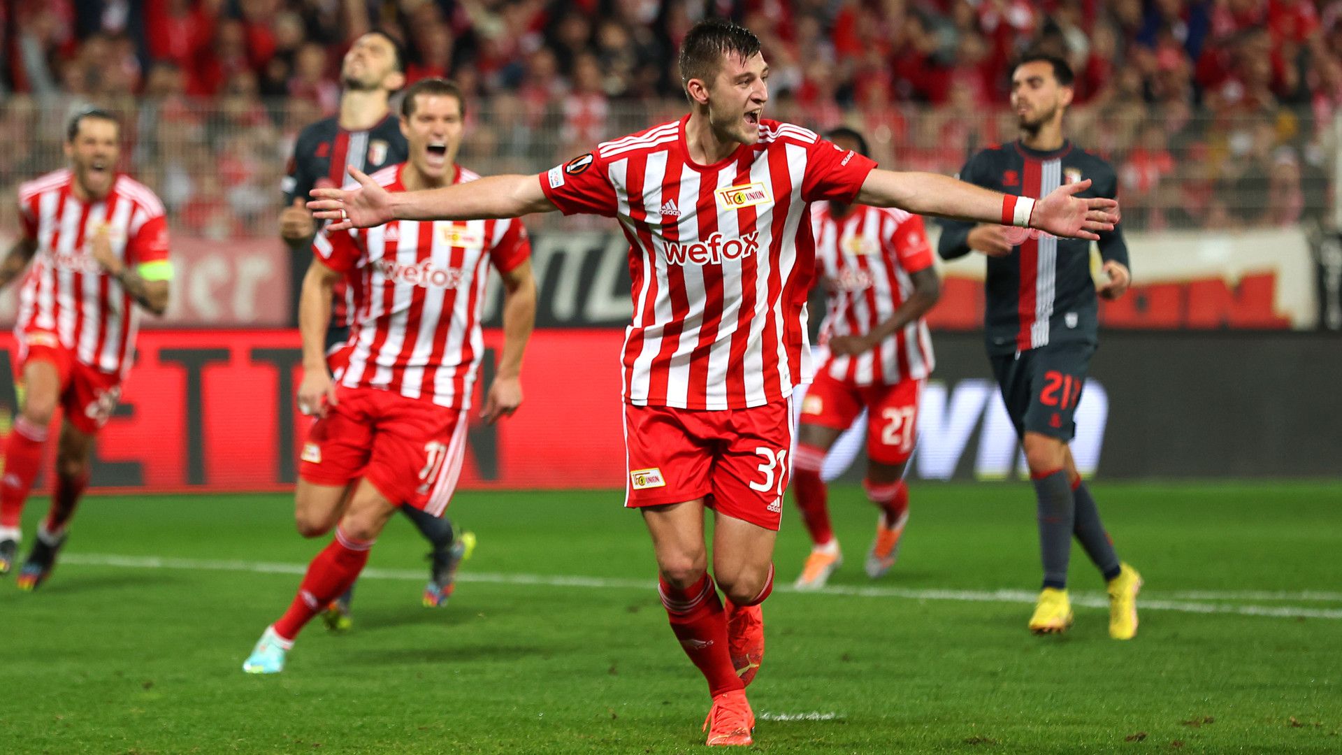 ROBIN KNOCHE UNION BERLIN EUROPA LEAGUE 27102022