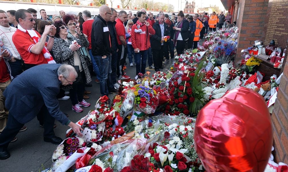 memorial service to mark the 25th anniversary of the Hillsborough Disaster