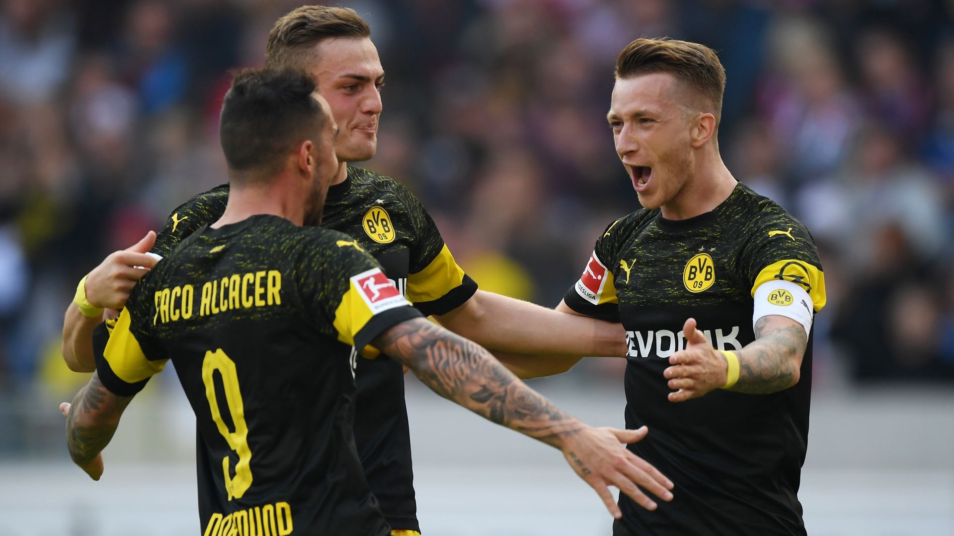 Reus Paco Alcacer BVB Stuttgart