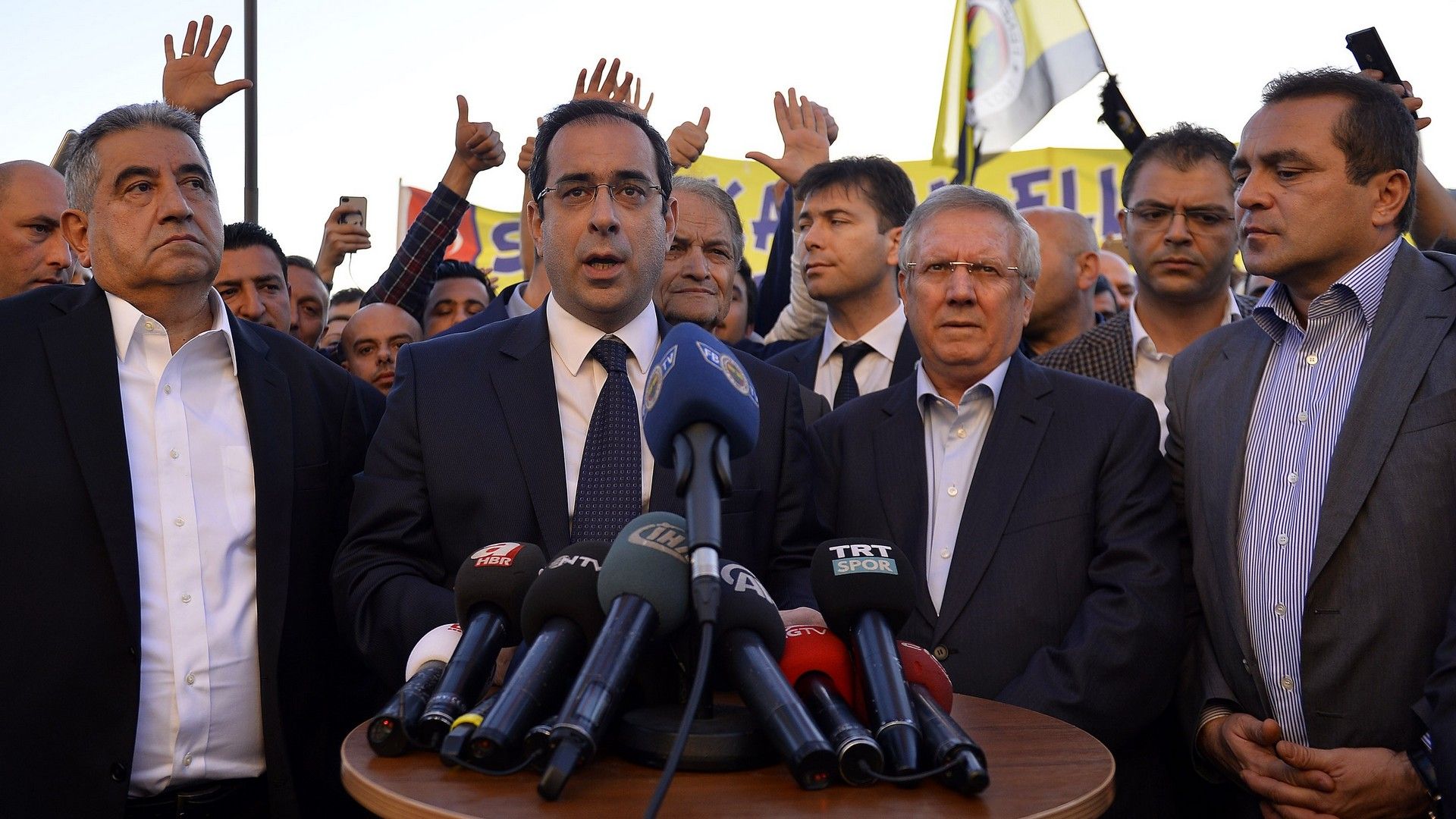 Aziz Yildirim Ilhan Eksioglu Sekip Mosturoglu Mahmut Uslu Fenerbahce 04222016