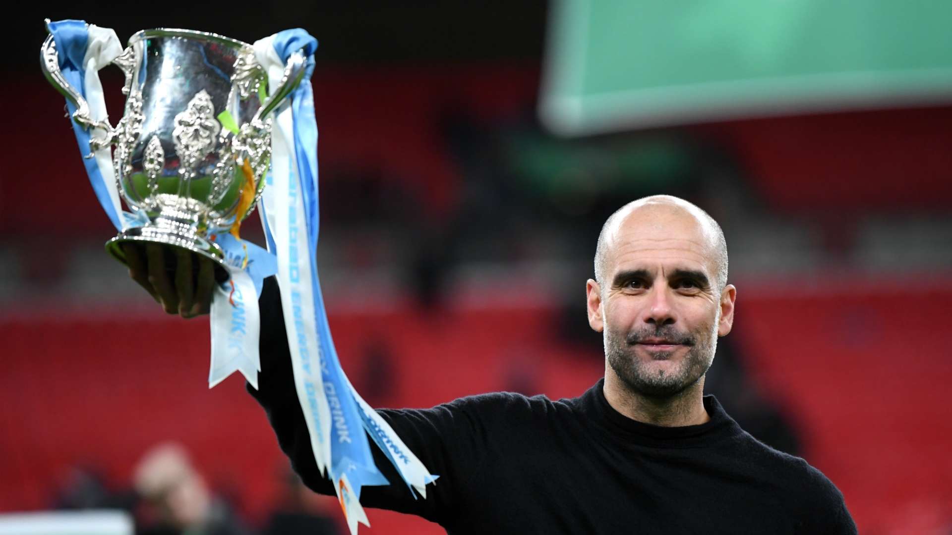 Pep Guardiola Manchester City League Cup 2020