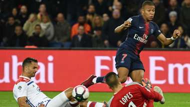 Kylian Mbappe PSG Lyon Ligue 1 07102018