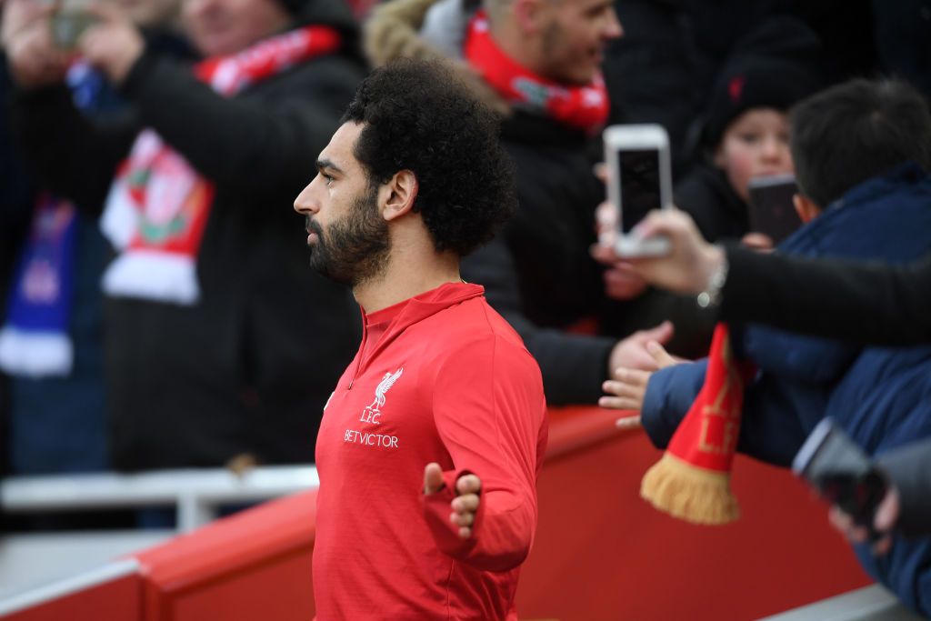 Mohamed Salah Prematch Liverpool vs Crystal Palace EPL 190119