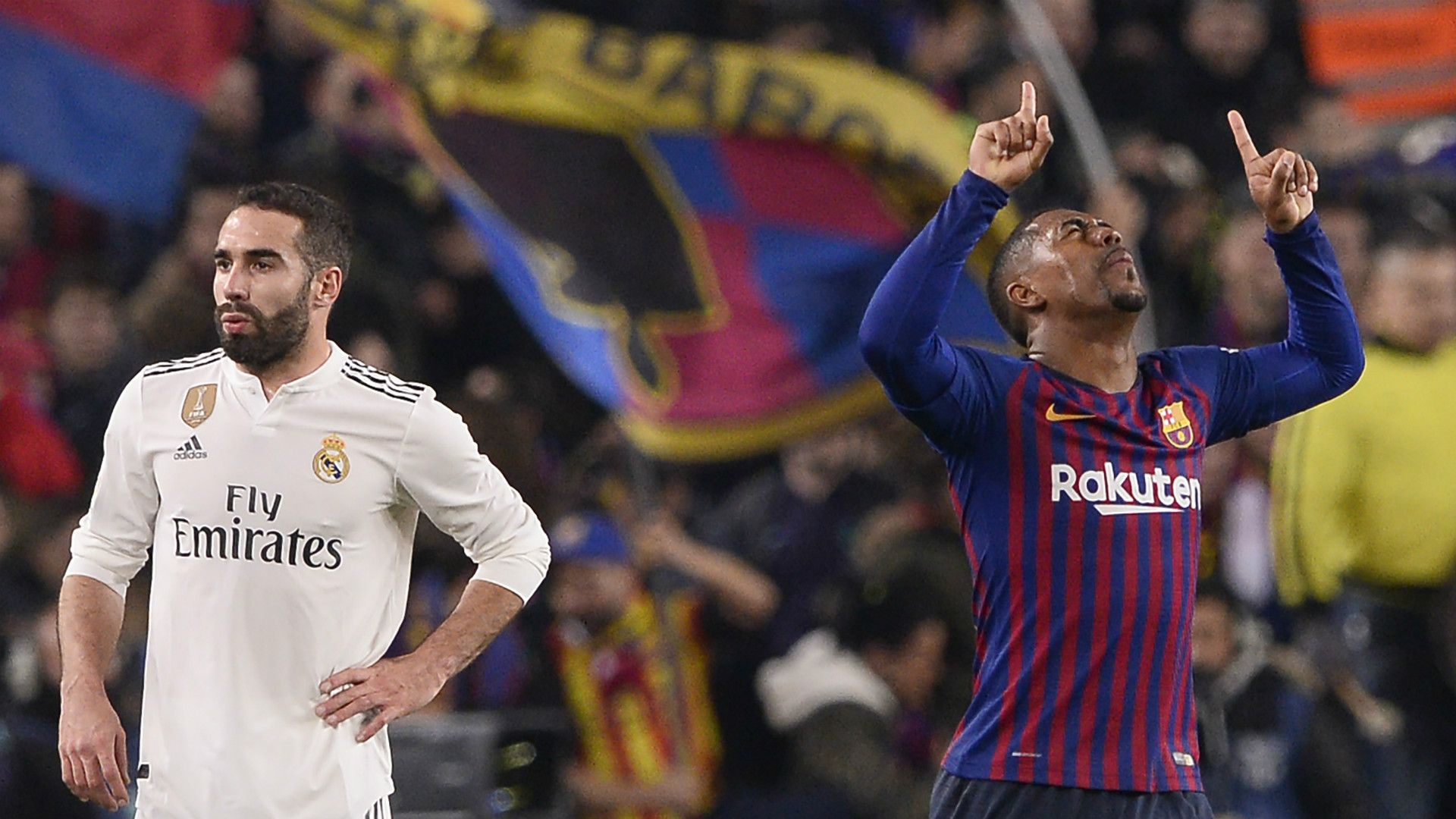 CARVAJAL MALCOM BARCELONA REAL MADRID COPA DEL REY