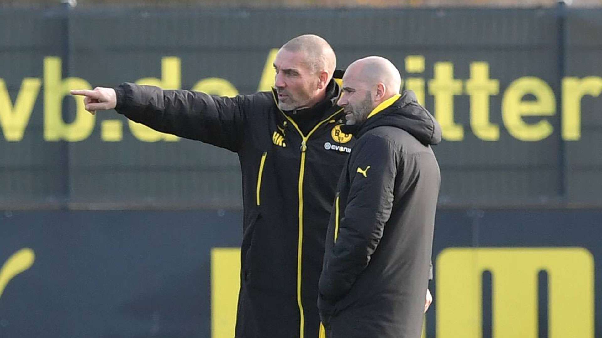 ONLY GERMANY Peter Bosz Hendrie Krüzen bvb bORUSSIA DORTMUND