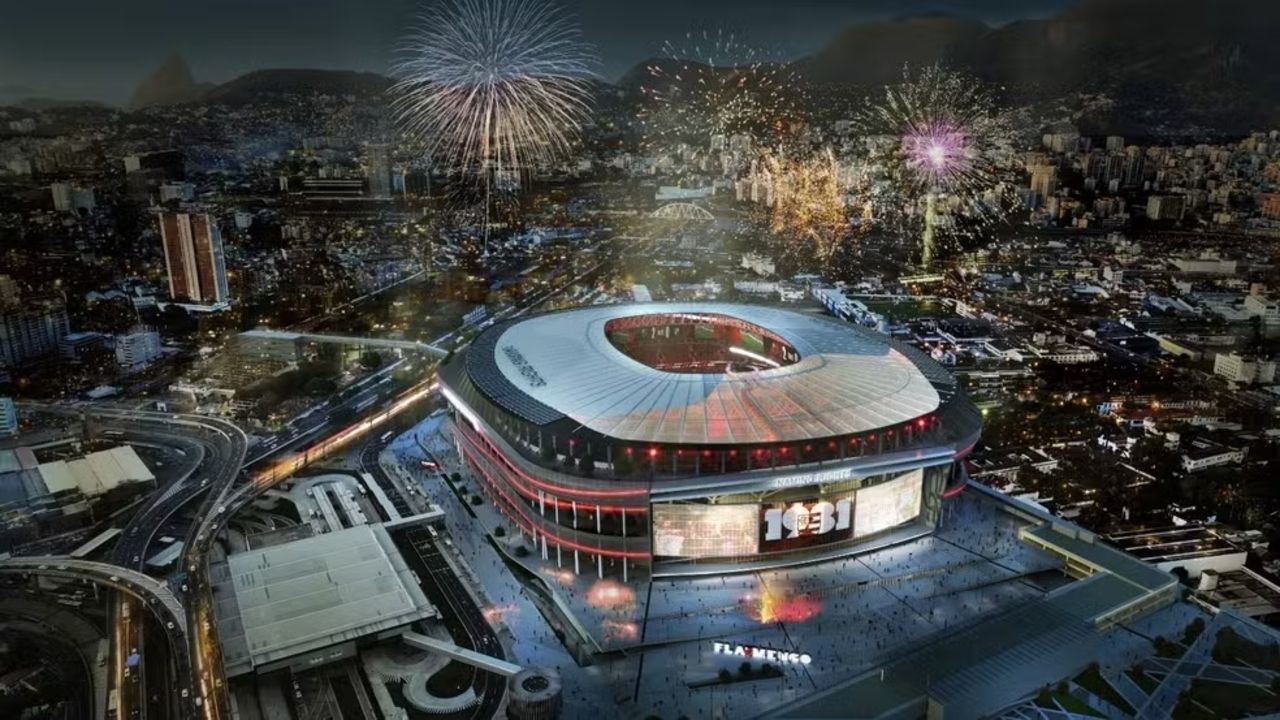 Projeto estádio do Flamengo, 2024