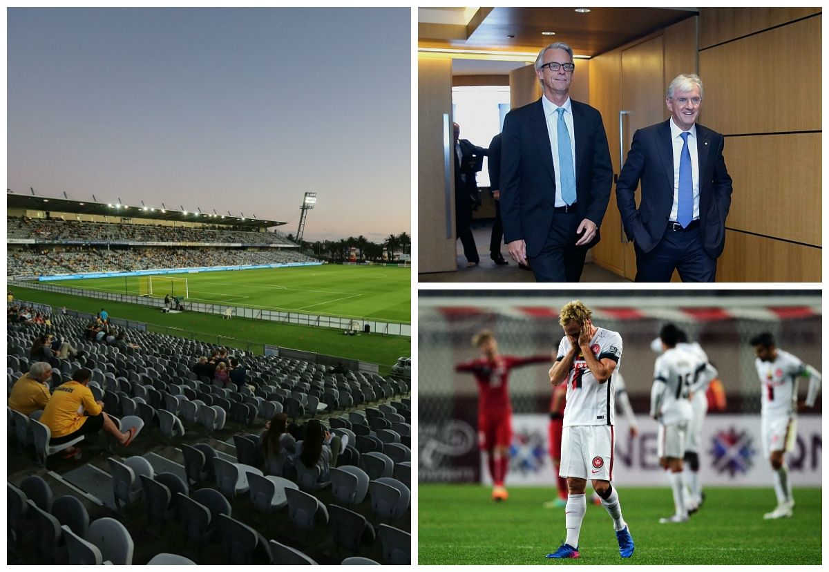 David Gallop Steven Lowy FFA A-League AFC Champions League