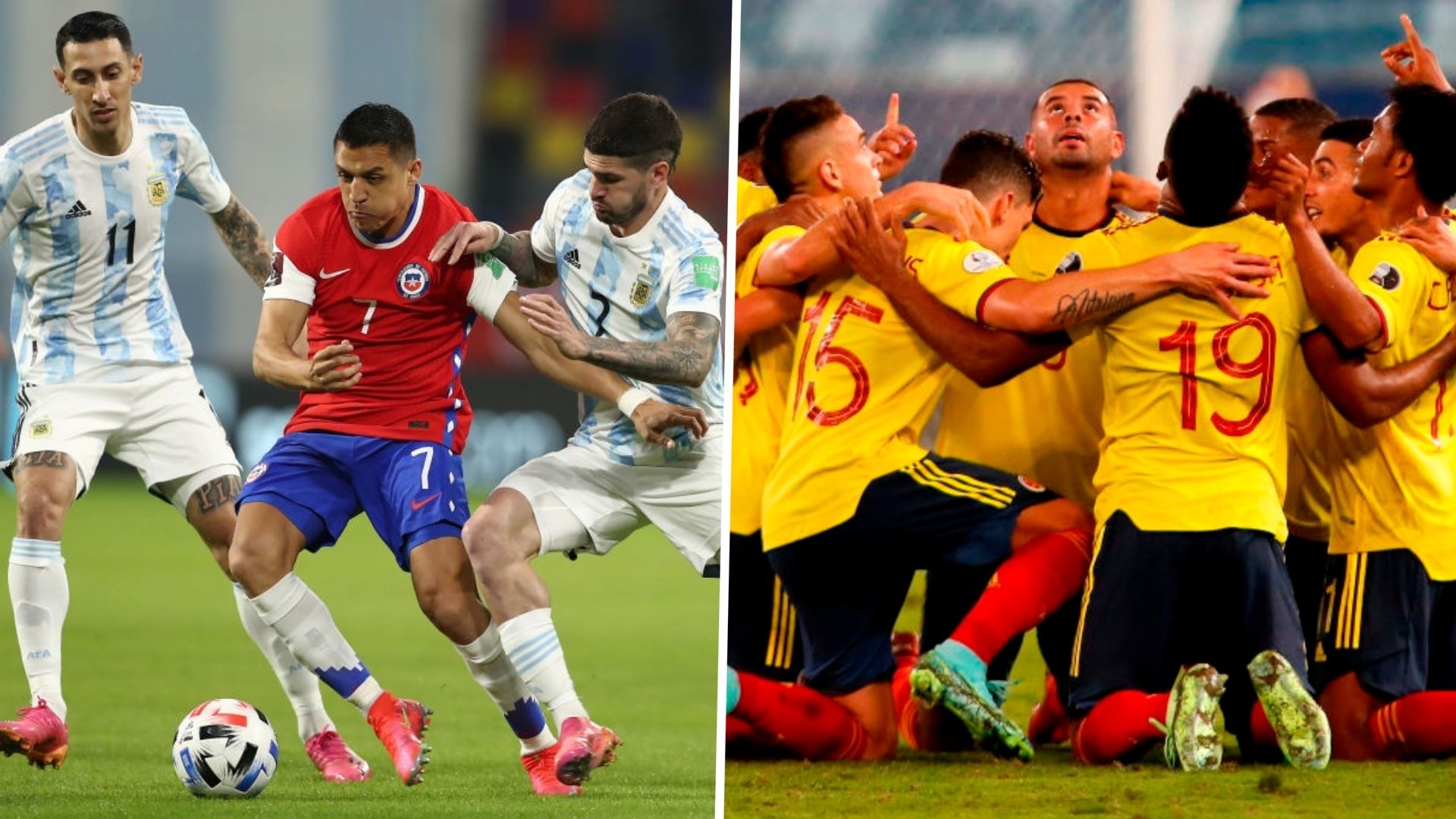Dónde ver partidos de la Copa América 2021 argentina chile y colombia