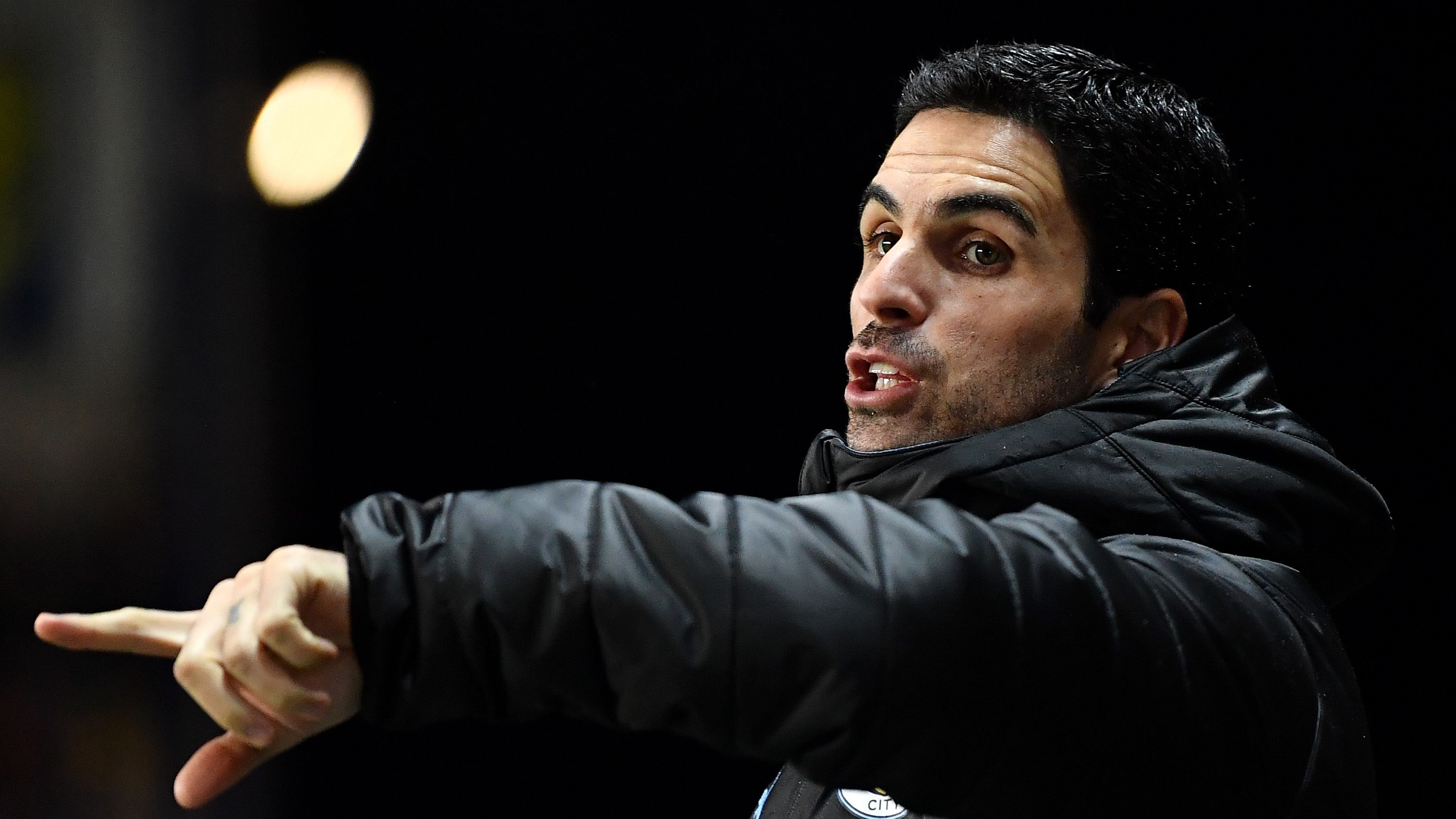 Mikel Arteta Manchester City 2019-20