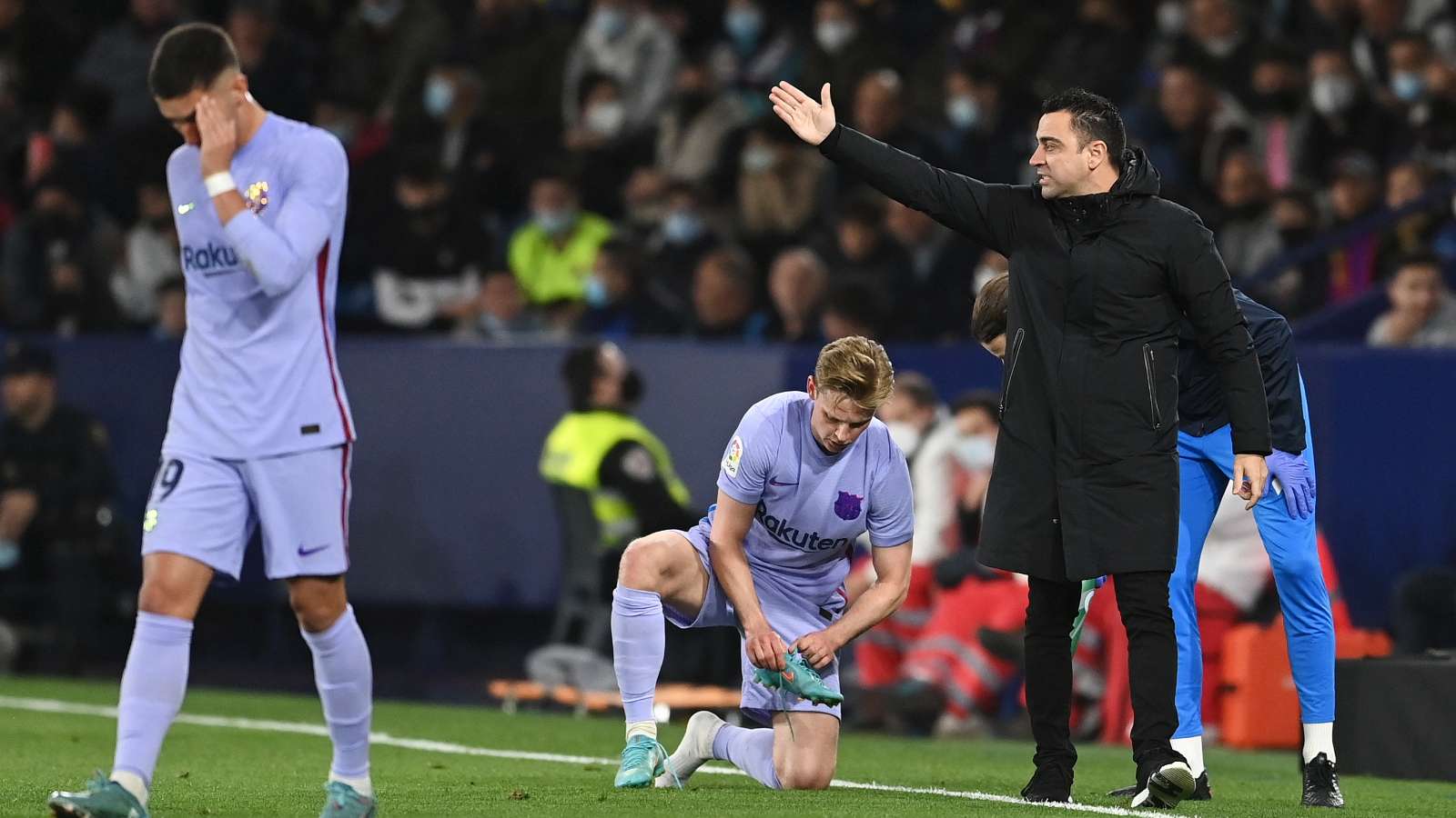 Frenkie de Jong Xavi Hernandez Barcelona