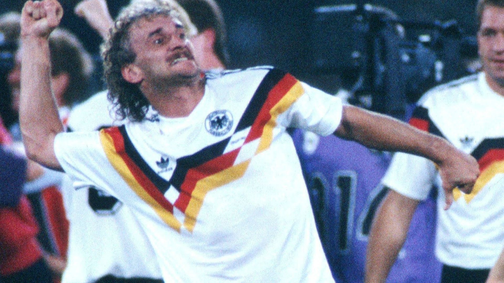Rudi Völler Germany 1990