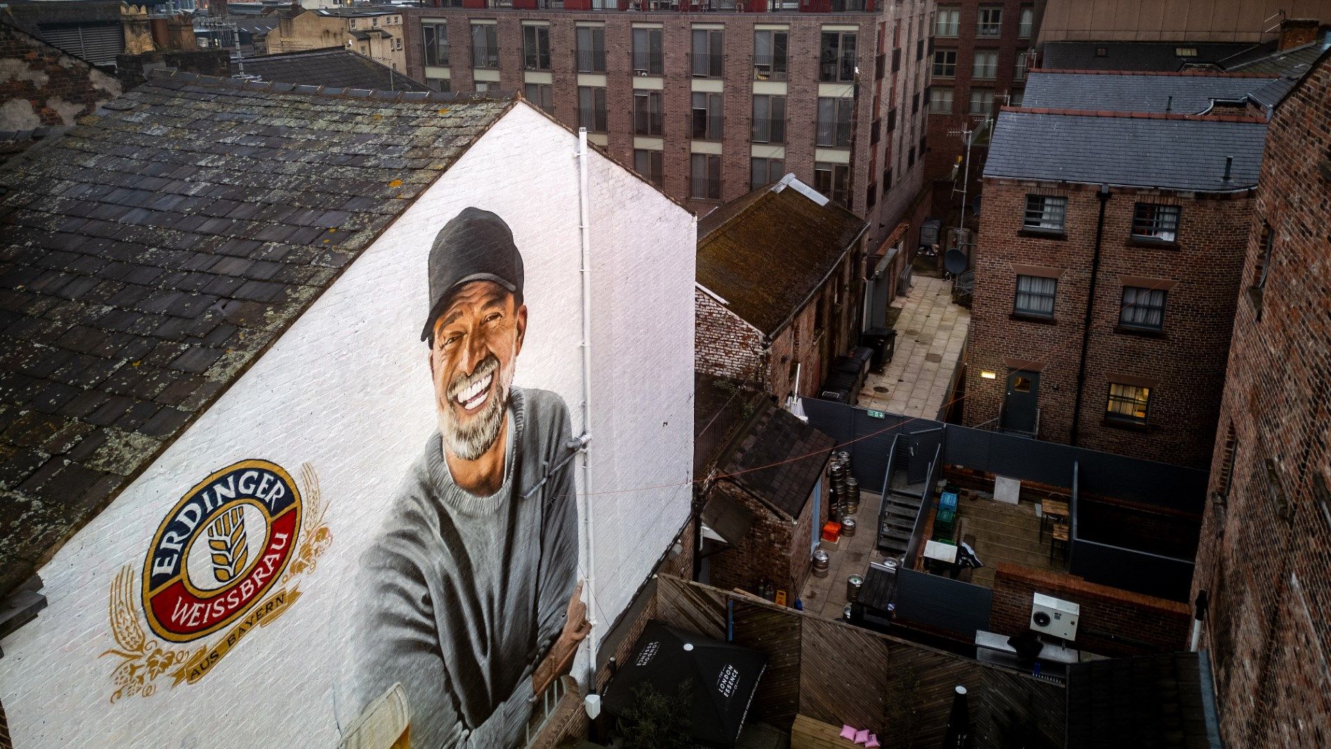 Jurgen Klopp Liverpool Painting Mural