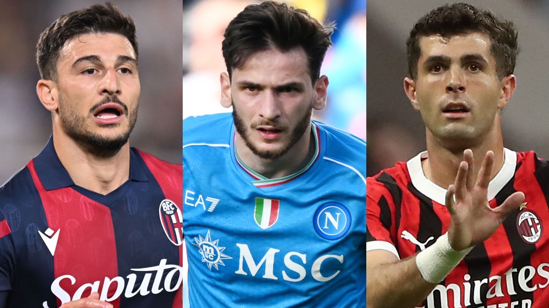 Orsolini Kvara Pulisic