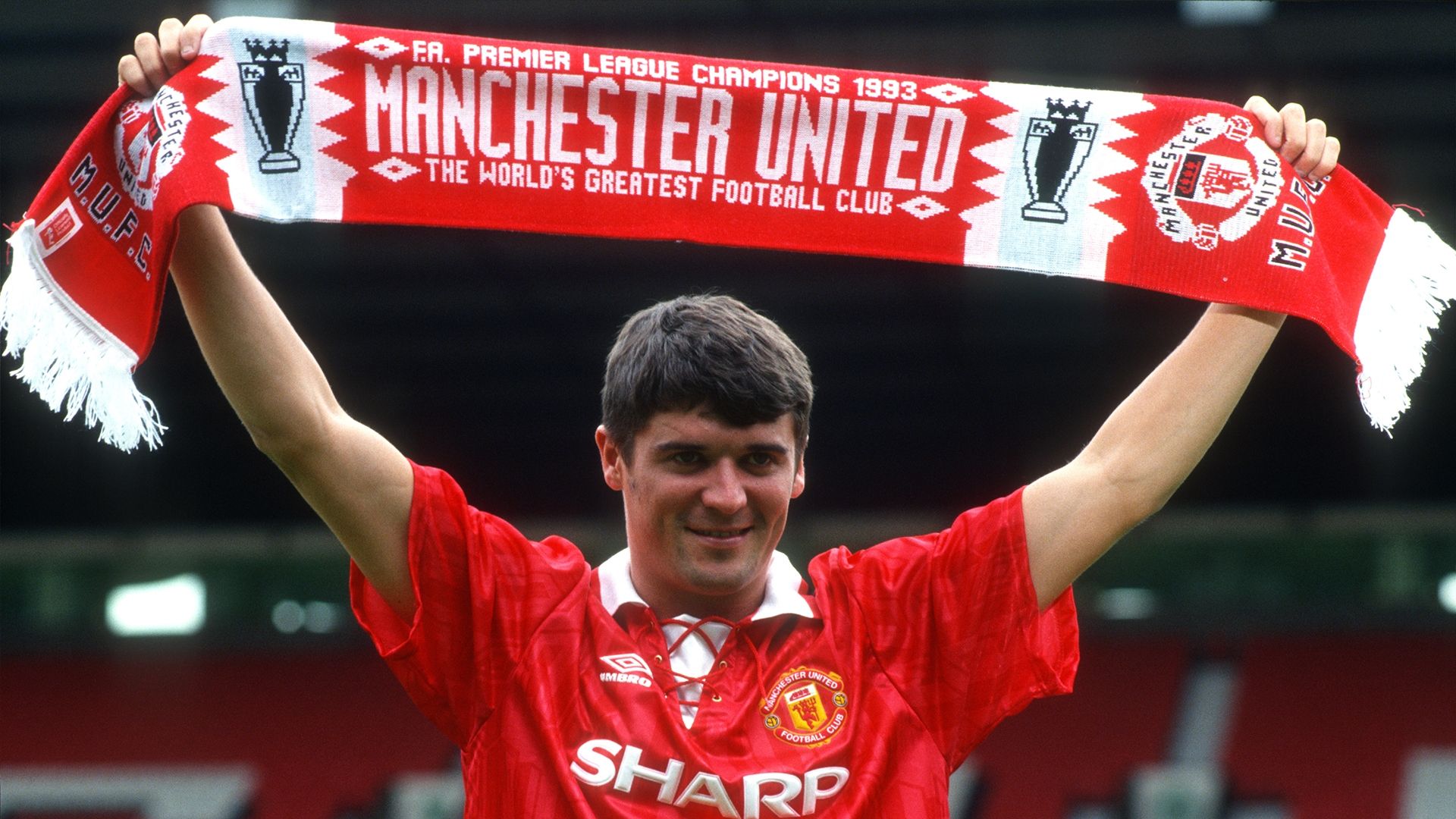 Roy Keane Manchester United 1993